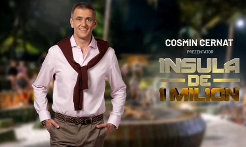 Cosmin Cernat, prezentator și ghid la Insula de 1 milion Sursa Kanal  D 