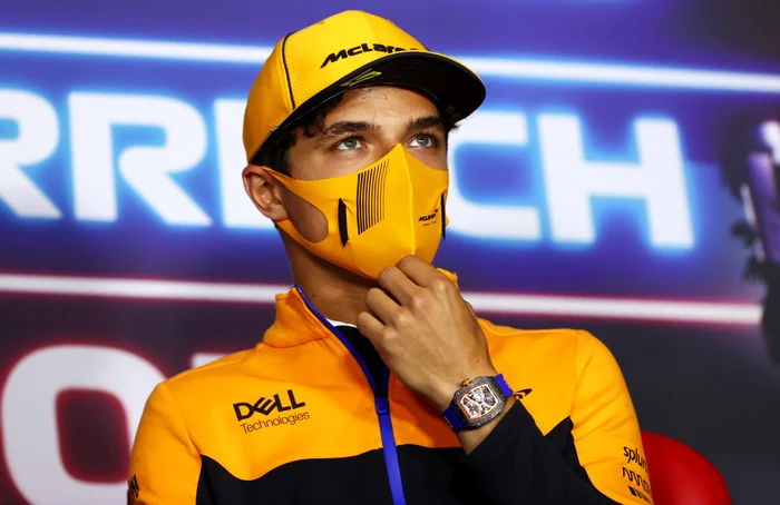 
    Lando Norris a rămas fără ceasul personalizatFoto: EPA-EFE  