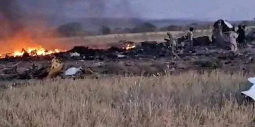 avion doborat Sudan, foto RSF jpg