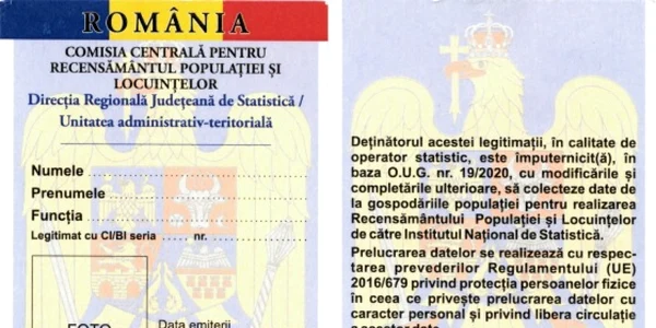 Aşa trebuie să arate legimitaţia recenzorului FOTO INSSE