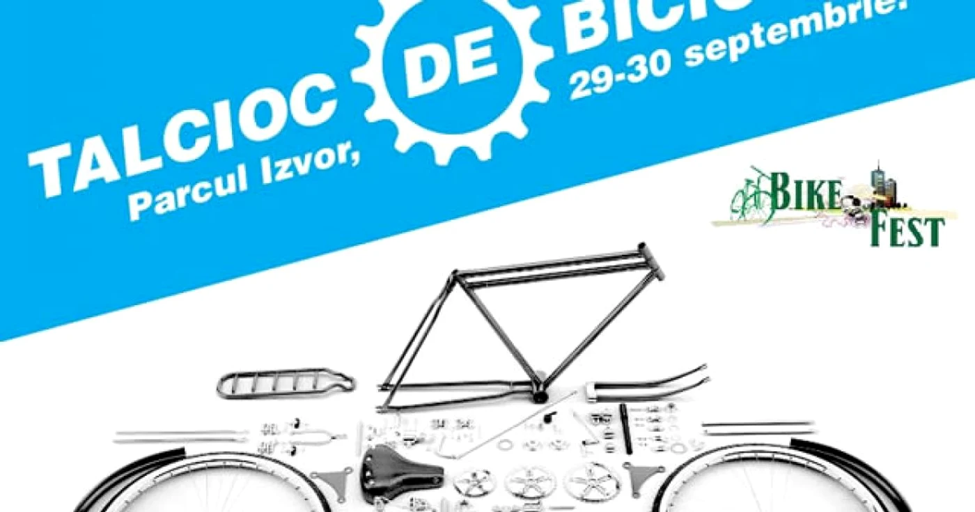 Bucureştenii îşi pot aduce la acest târg bicicletele sau piese lor pe care nu le mai folosesc