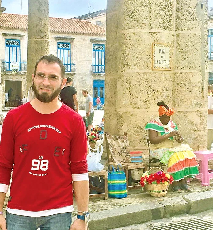 Bogdan, în Havana, Cuba