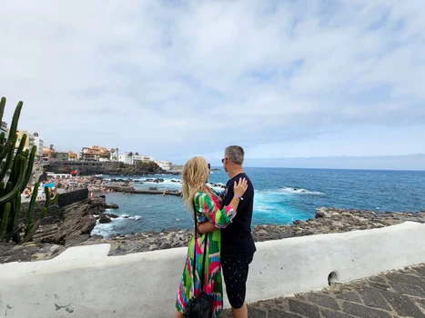 Ornela Pasăre și soțul ei, în Tenerife / Sursa: Instagram 