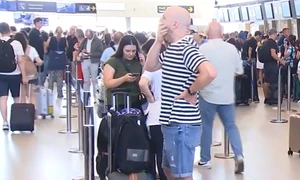 aglomerație aeroport otopeni FOTO Antena 3 CNN v1 jpg