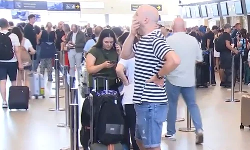 aglomerație aeroport otopeni FOTO Antena 3 CNN v1 jpg