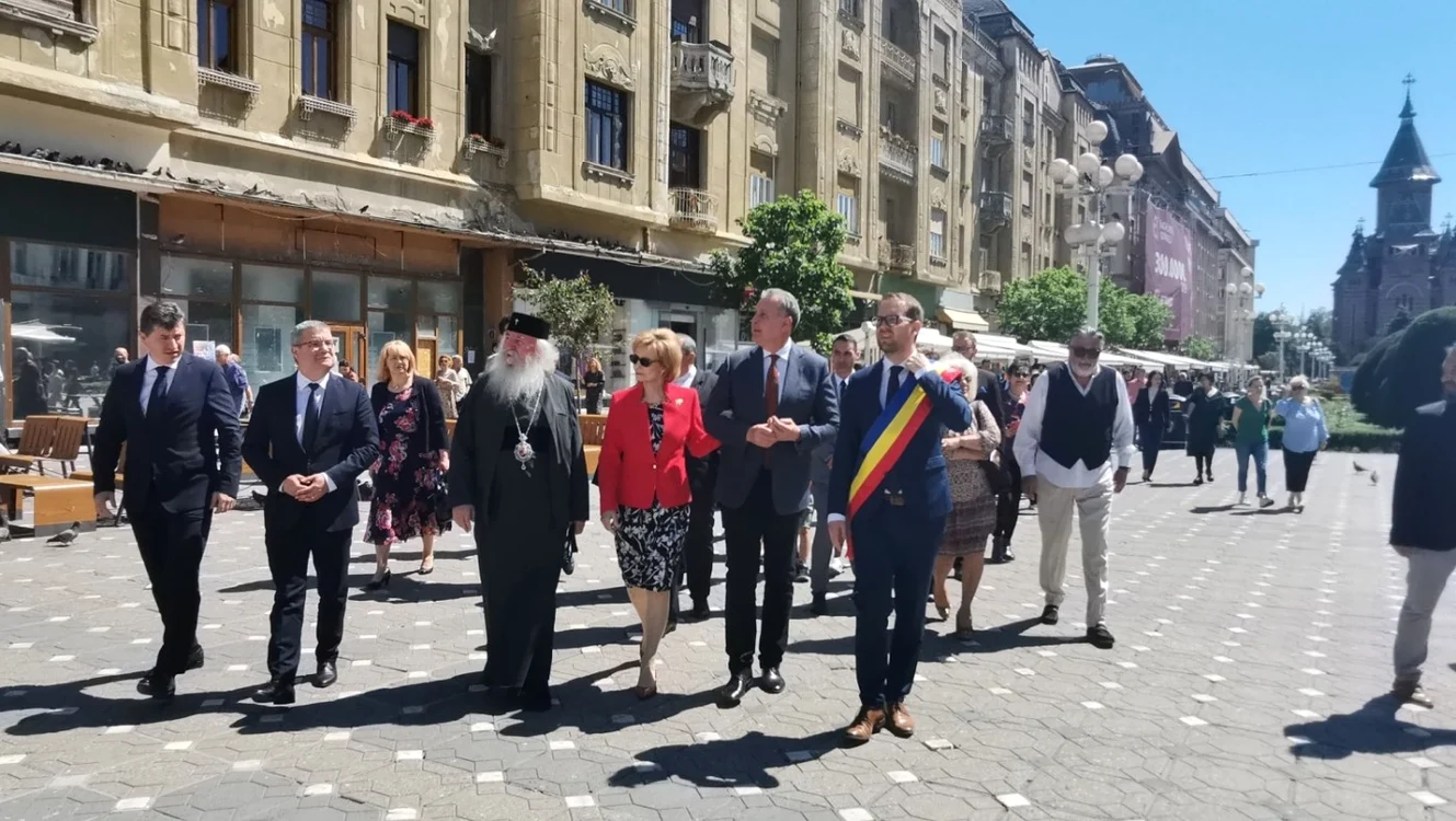 Principesa Elisabeta la Timişoara FOTO Ş.Both
