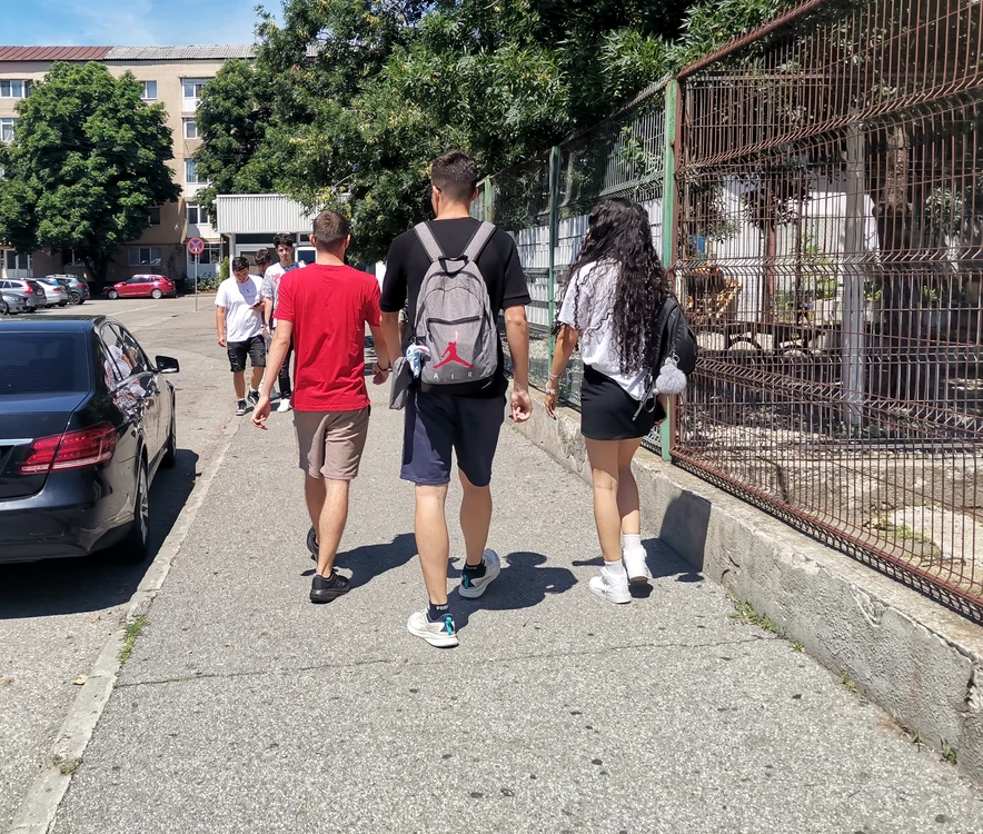 Absolvenții de liecu au susținut joi ultima probă a Bac-ului 2026, sesiunea iunie-iulie FOTO: A.M.