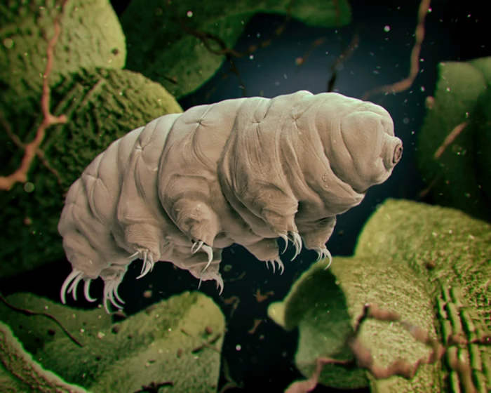 Foto: Shutterstock / Tardigradele sunt animale nevertebrate microscopice, lungi de cel mult 1,5 mm.