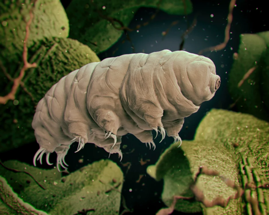 Foto: Shutterstock / Tardigradele sunt animale nevertebrate microscopice, lungi de cel mult 1,5 mm.