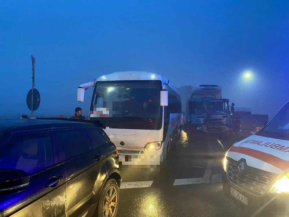 Accident la Bacău FOTO ISU 