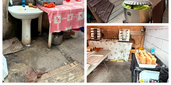 Conditii insalubre în spațiile în care sunt gătite alimentele vândute pe litoral
