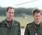 Prințul William și Prințul Harry în uniformă militară