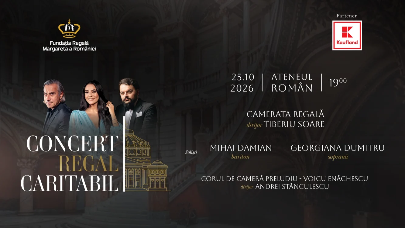 Concertul Regal Caritabil la Ateneul Român