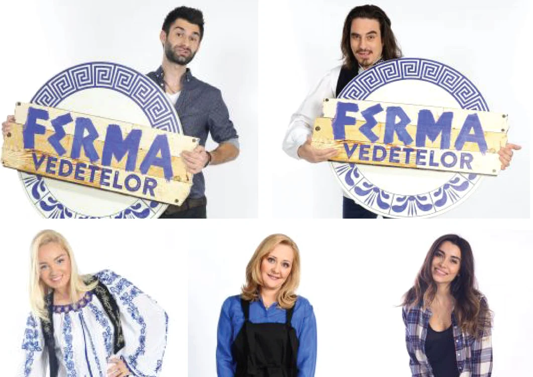 
    Ei sunt cei cinci finaliști de la „Ferma vedetelor”, ediția din 2016, care s-a filmat în Ciprucolaj: Click!  