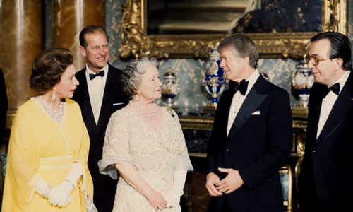 Jimmy Carter, Regina mamă, Regina Elisabeta, Profimedia (1) jpg