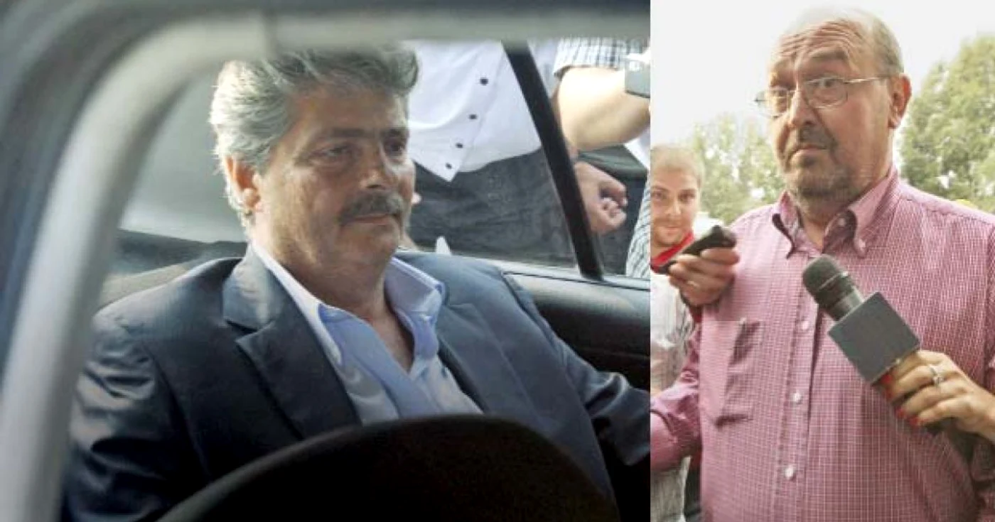 Liviu Luca (dreapta), fost lider al Sindicatului din Petrom, a fost trimis în judecată de către procurorii DIICOT într-un dosar cu un prejudiciu de 15 milioane de euro. Sorin Ovidiu Vântu a fost condamnat definitiv în dosarul Petromservice