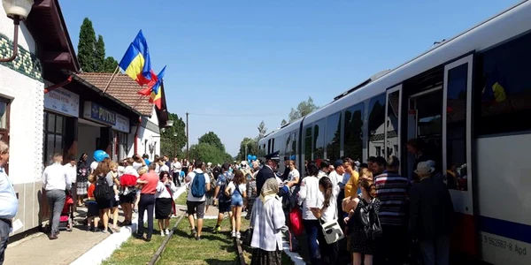 Trenul Suceava - Putna. FOTO Adrian Pădurariu