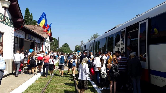 Trenul Suceava - Putna. FOTO Adrian Pădurariu