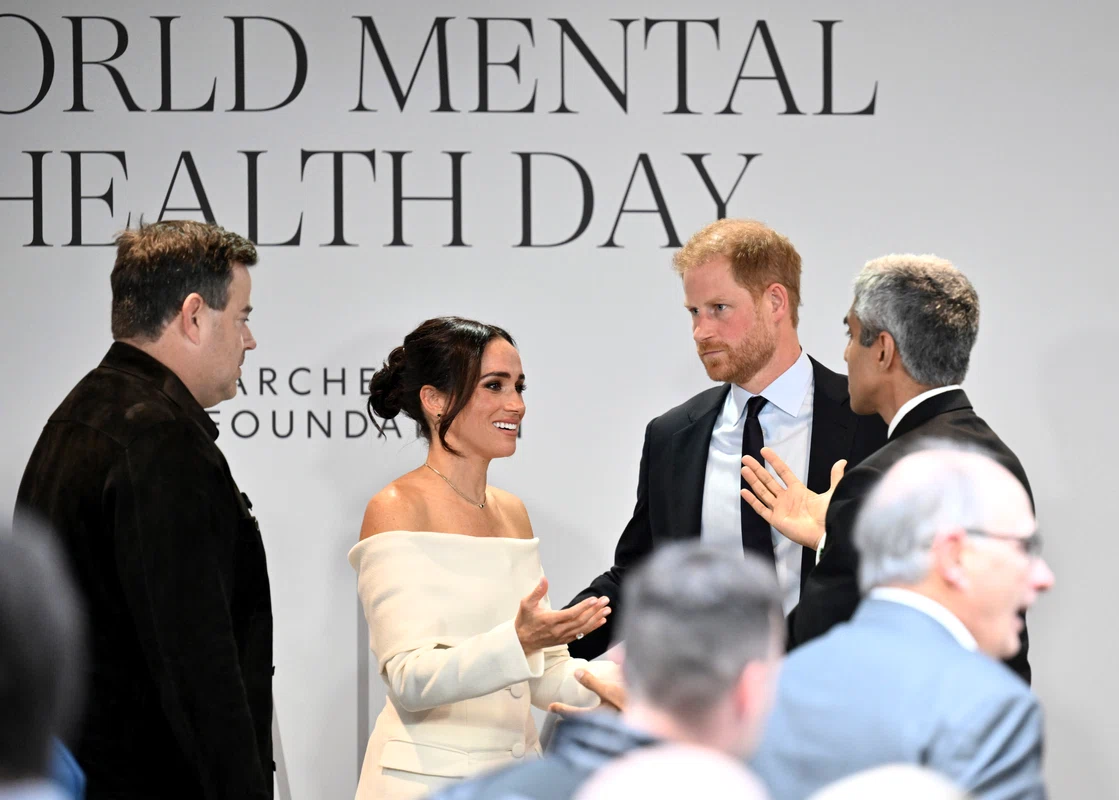 Meghan Markle și Prințul Harry la New York, octombrie 2023, Foto Getty