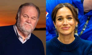 Meghan Markle cu tatăl ei, Thomas Markle sursa foto Profimedia jpg
