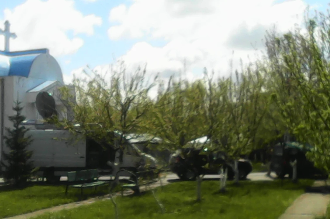 Un şir de maşini blochează perspectiva asupra mormântului Marioarei Zăvoranu în cimitir