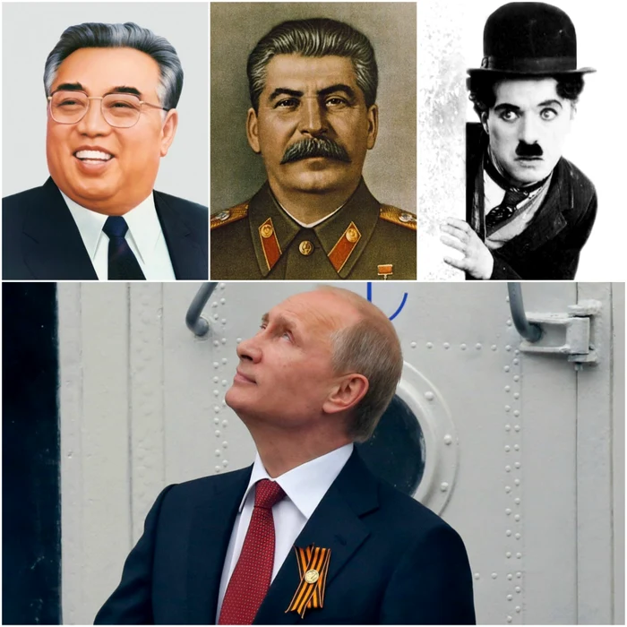 Colaj Putin Kim Stalin Chaplin