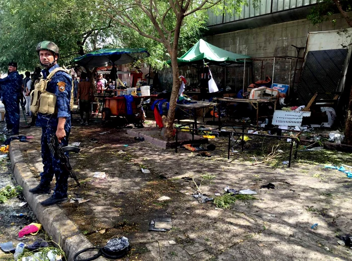 Atacul terorist a avut loc într-un cartier populat de șiițiFoto AP