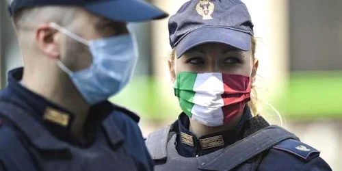 coronavirus italia steag politie FOTO EPA