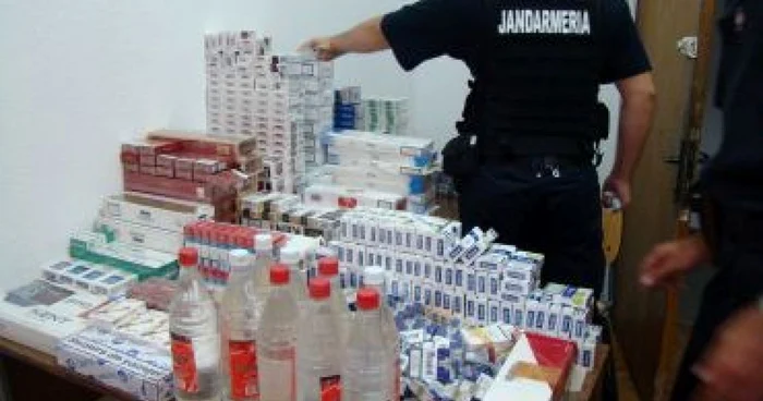 Craiova: Prinsă cu ţigări şi alcool de contrabandă