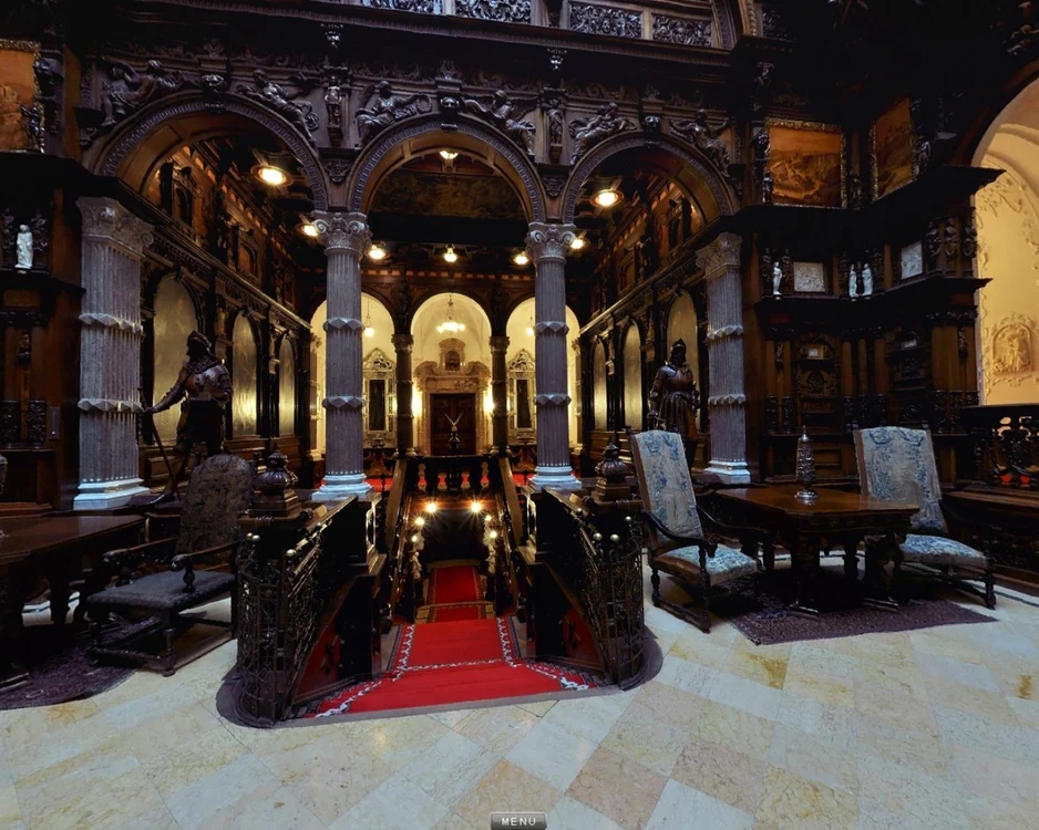 Bradul va fi amplasat în Holul de Onoare de la Castelul Peleş. FOTO: peles.ro