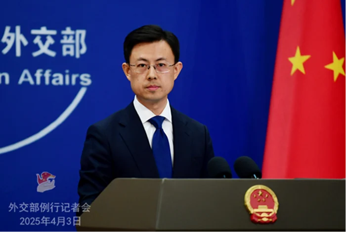 Foto: Guo Jiakun, purtător de cuvânt al Ministerului chinez de Externe www.mfa.gov.cn