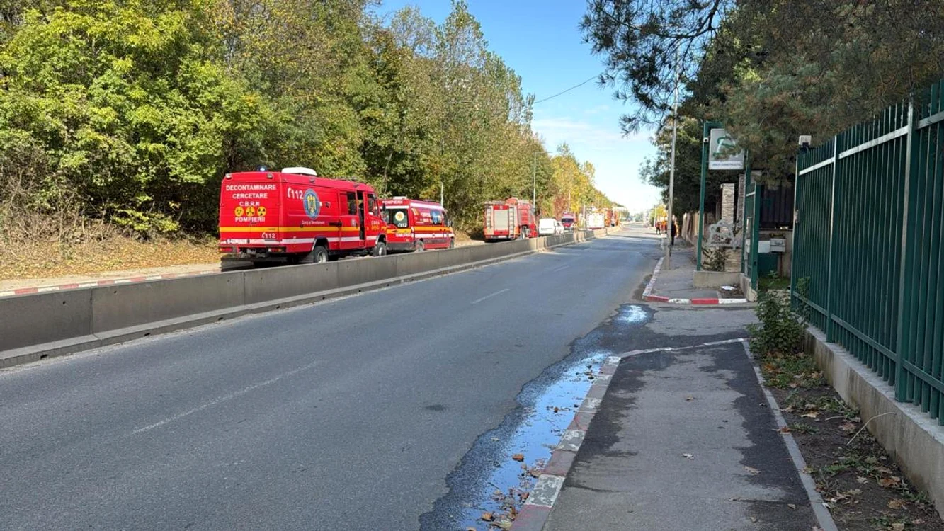 Incendiu în Pipera din cauza unei scurgeri de gaz / Sursa foto: Antena 3 CNN
