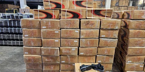 încălțăminte contrafăcuta milion euro confiscat port Constanta jpg