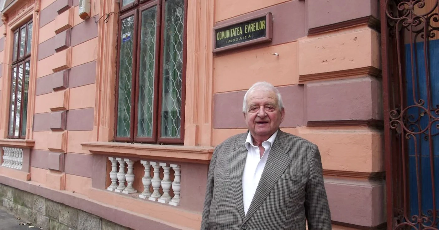 Dan Bacalu, la Comunitatea Evreilor din Constanţa FOTO M.I.