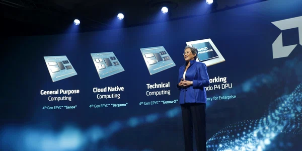 Lisa Su la evenimentul Data Center and AI Technology Premiere FOTO AMD JPG