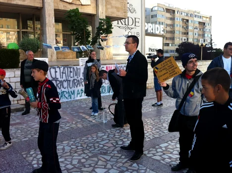 Protest anti-Rosia Montana la Constanta