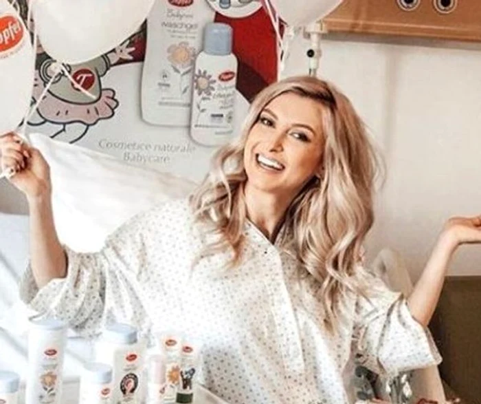 Andreea Bălan a născut cu mari emoţii cel de-al doilea copil Foto: arhivă personală