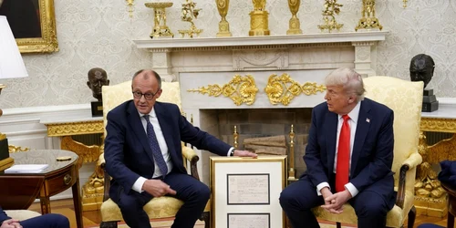 Donald Trump Friedrich Merz Biroul Oval 5FOTO EPA EFE jpg