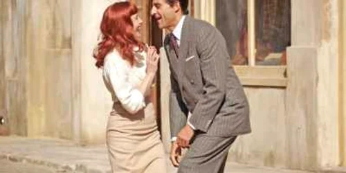 Actorii Vera Farmiga şi Mark Strong, la filmări