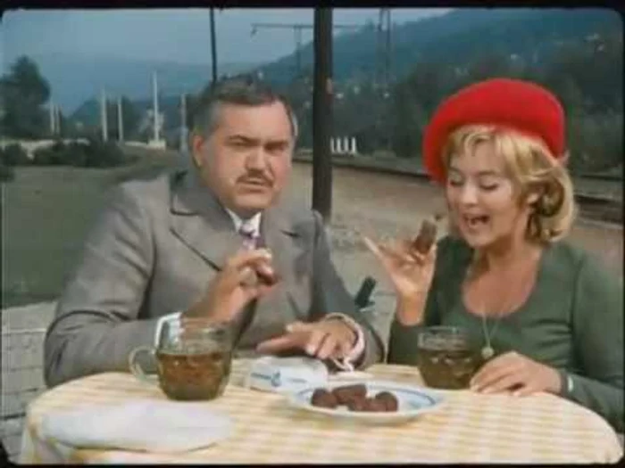 Alături de Vasilica Tastaman, în pelicula &quot;Astă seară dansăm în familie&quot; (1972)