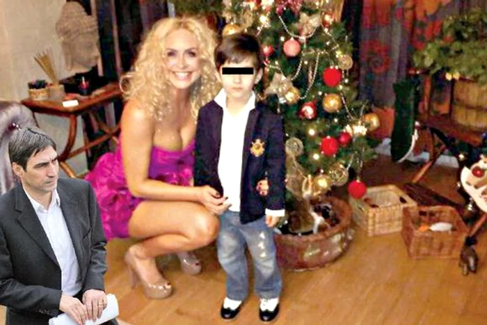 "Ferma Vedetelor" - Vica, alături de fiul ei, Edan, pe vremea când se iubea cu Victor Piţurcă