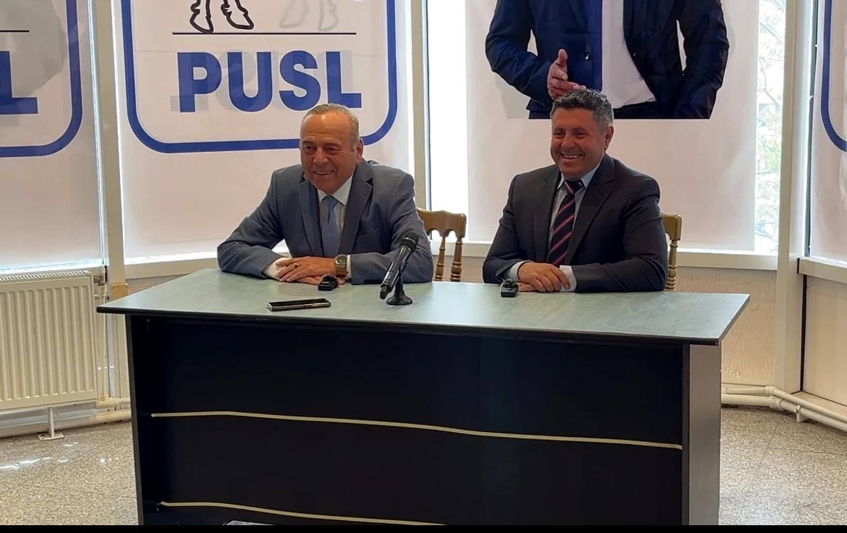 Gheorghe Ștefan, alături de Vasile Panaite FOTO Captura video Vestea.net
