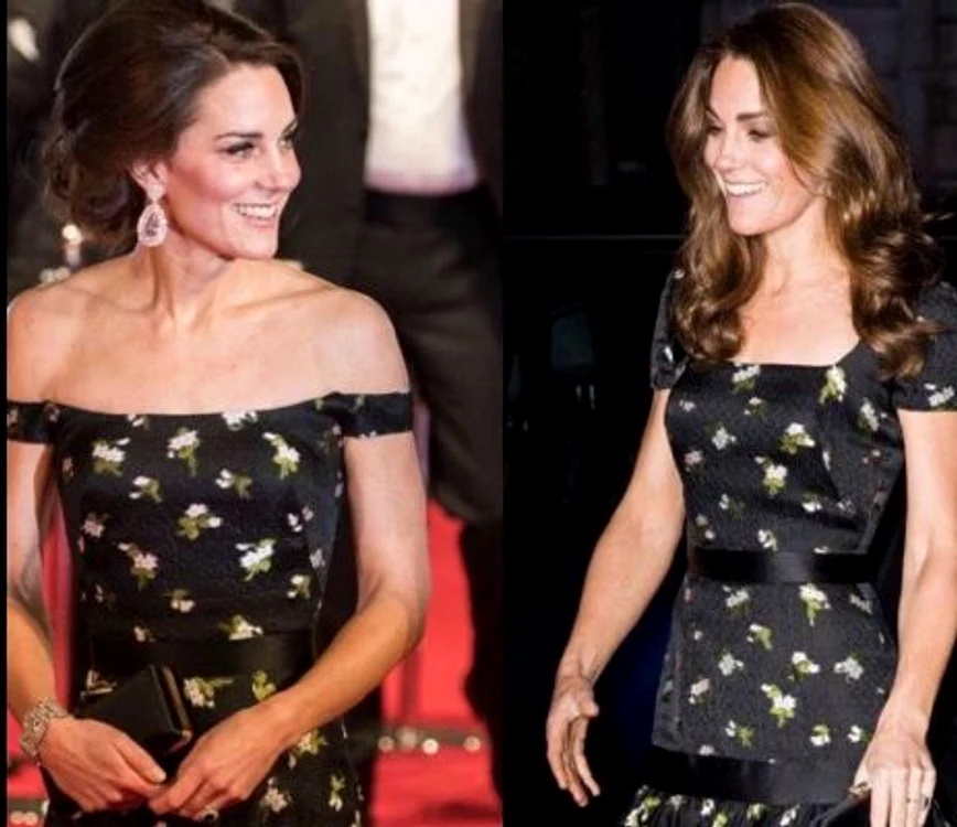 
    Kate Middleton a strălucit la două evenimente diferite în aceeași rochieFoto: colaj Click! / Getty   