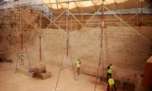 descoperire arheologica, locul unde Isus ar fi vindecat un orb FOTO facebook jpg