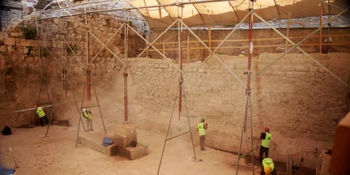 descoperire arheologica, locul unde Isus ar fi vindecat un orb FOTO facebook jpg