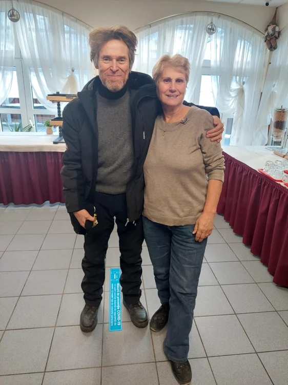 willem dafoe la cabana Balea Lac FOTO Facebook Cabana Balea Lac