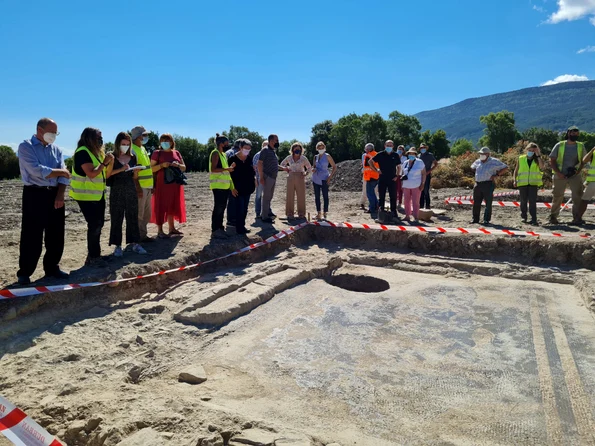 O așezare medievală, suprapusă pe un oraș roman necunoscut, descoperite la poalele Munţilor Pirinei (foto : Gobierno de Aragón / Twitter)