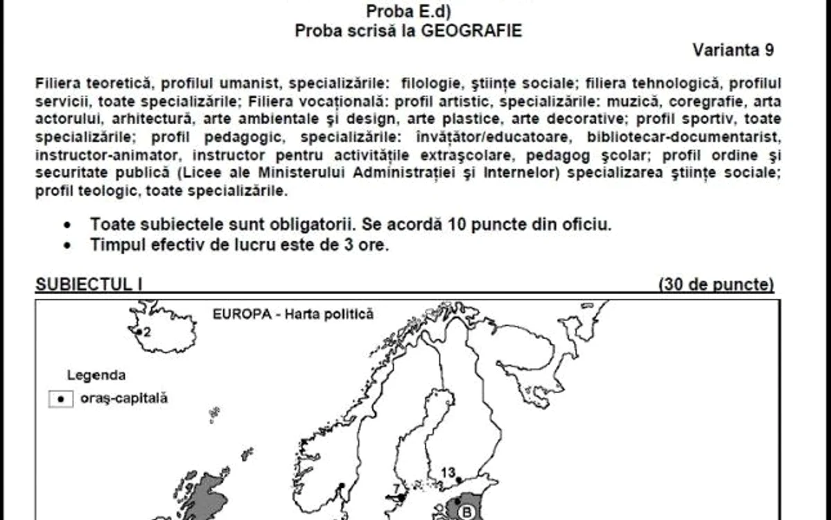 geografie