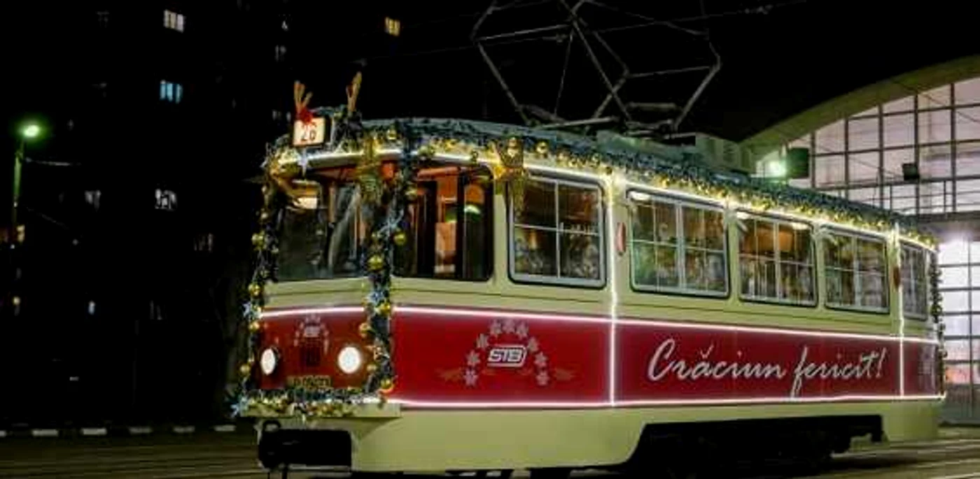 tramvai epoca craciun stb decembrie 2020