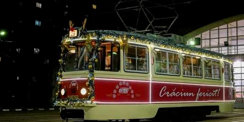 tramvai epoca craciun stb decembrie 2020